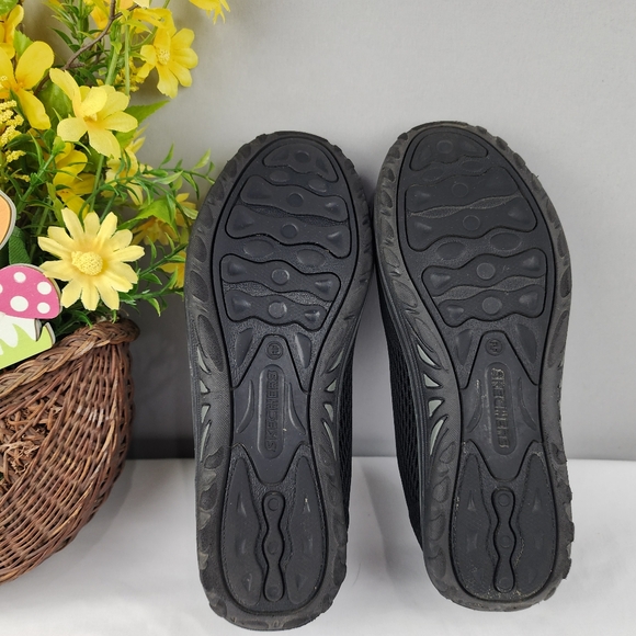 Skechers Shoes - Black Slip-On Cooled Memory Foam Relax Fit Sz 9 - Picture 12 of 13